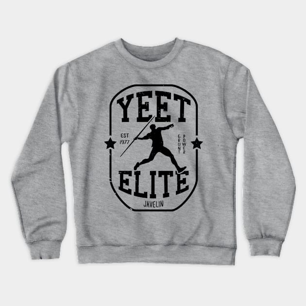 Yeet Elite Javelin Athlete 2 Track N Field Athlete Crewneck Sweatshirt by atomguy